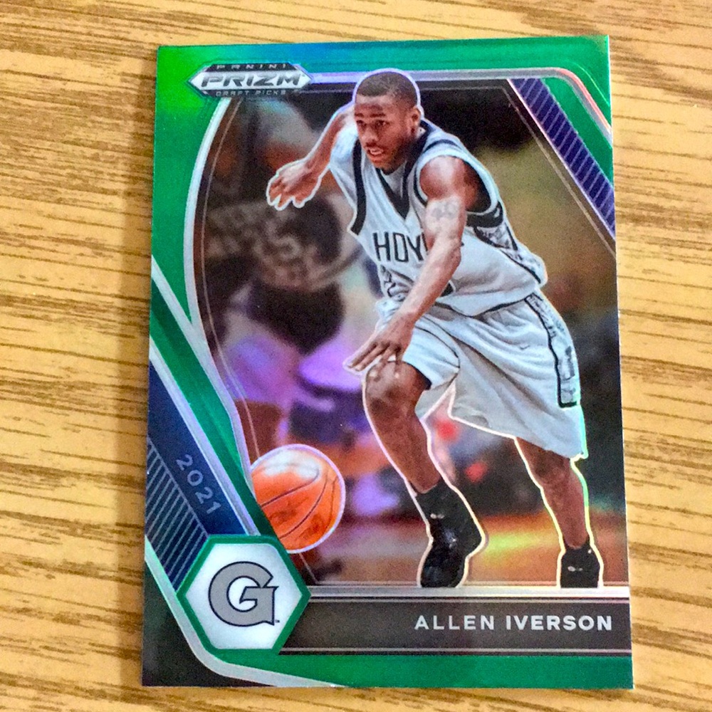 Beautiful Allen Iverson Georgetown #85 card!